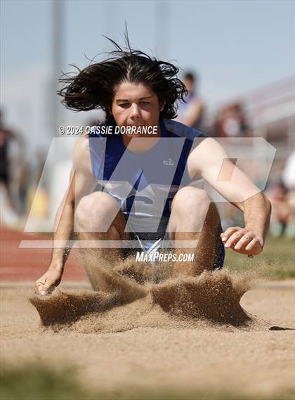 Thumbnail 3 in Greeley Twilight Invitational (Long Jump) photogallery.