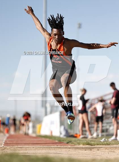 Thumbnail 1 in Greeley Twilight Invitational (Long Jump) photogallery.