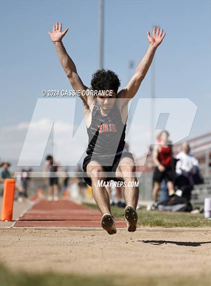 Thumbnail 1 in Greeley Twilight Invitational (Long Jump) photogallery.