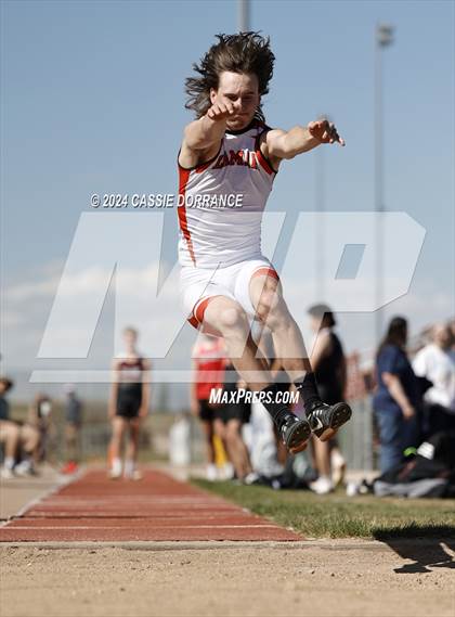 Thumbnail 1 in Greeley Twilight Invitational (Long Jump) photogallery.