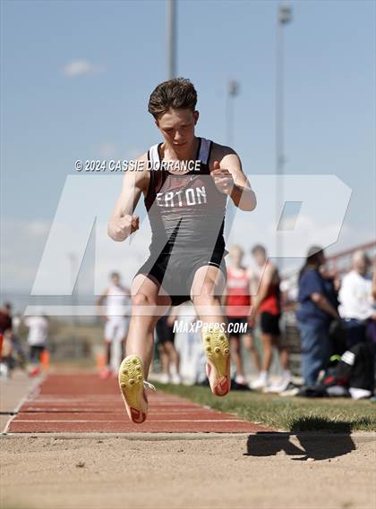Thumbnail 2 in Greeley Twilight Invitational (Long Jump) photogallery.