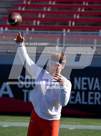 Thumbnail 1 in Bishop Gorman vs. Liberty (NIAA Class 4A Final) photogallery.