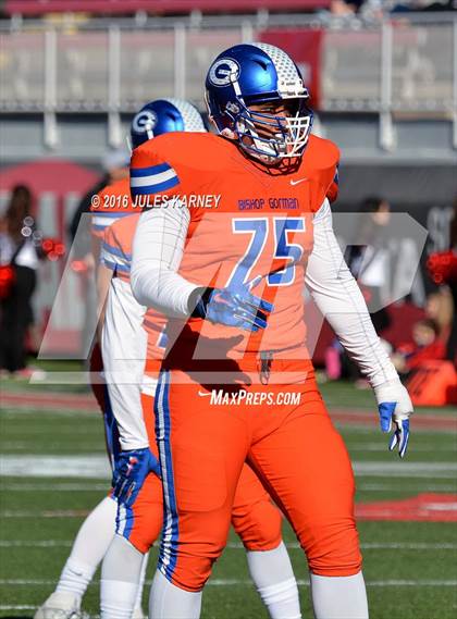 Thumbnail 1 in Bishop Gorman vs. Liberty (NIAA Class 4A Final) photogallery.