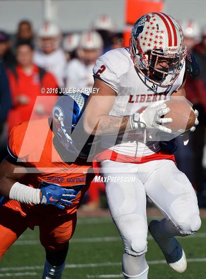 Thumbnail 2 in Bishop Gorman vs. Liberty (NIAA Class 4A Final) photogallery.