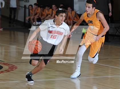 Thumbnail 3 in Shalhevet Black vs Northwest Yeshiva High School (Steve Glouberman Tournament) photogallery.