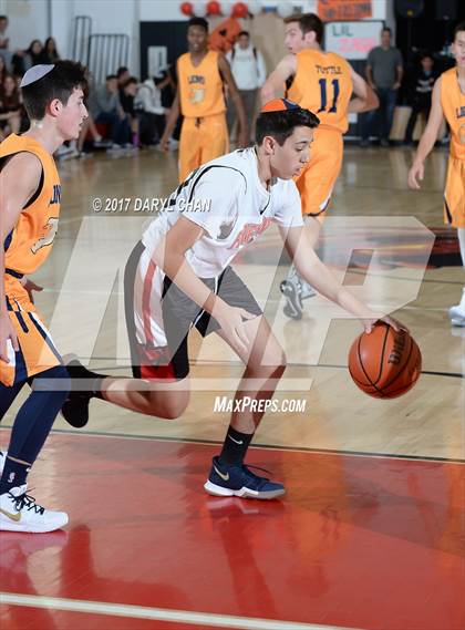 Thumbnail 1 in Shalhevet Black vs Northwest Yeshiva High School (Steve Glouberman Tournament) photogallery.