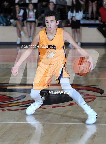 Thumbnail 2 in Shalhevet Black vs Northwest Yeshiva High School (Steve Glouberman Tournament) photogallery.
