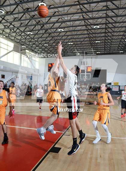 Thumbnail 1 in Shalhevet Black vs Northwest Yeshiva High School (Steve Glouberman Tournament) photogallery.