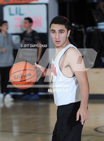 Thumbnail 3 in Shalhevet Black vs Northwest Yeshiva High School (Steve Glouberman Tournament) photogallery.