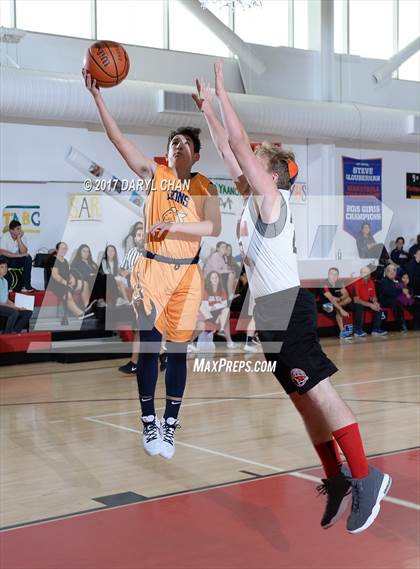Thumbnail 2 in Shalhevet Black vs Northwest Yeshiva High School (Steve Glouberman Tournament) photogallery.