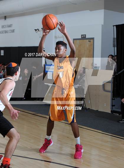Thumbnail 3 in Shalhevet Black vs Northwest Yeshiva High School (Steve Glouberman Tournament) photogallery.
