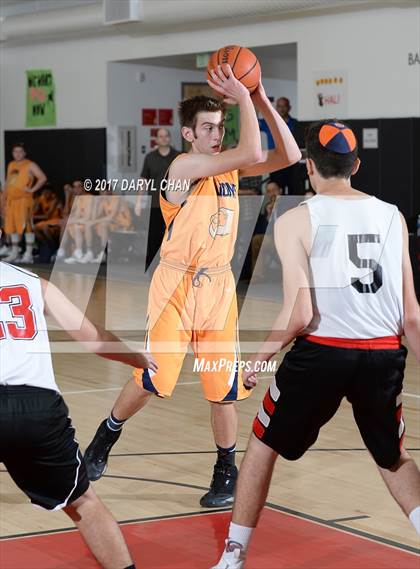 Thumbnail 3 in Shalhevet Black vs Northwest Yeshiva High School (Steve Glouberman Tournament) photogallery.
