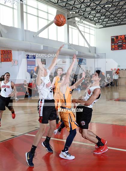 Thumbnail 3 in Shalhevet Black vs Northwest Yeshiva High School (Steve Glouberman Tournament) photogallery.