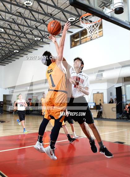Thumbnail 1 in Shalhevet Black vs Northwest Yeshiva High School (Steve Glouberman Tournament) photogallery.