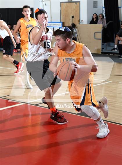 Thumbnail 3 in Shalhevet Black vs Northwest Yeshiva High School (Steve Glouberman Tournament) photogallery.