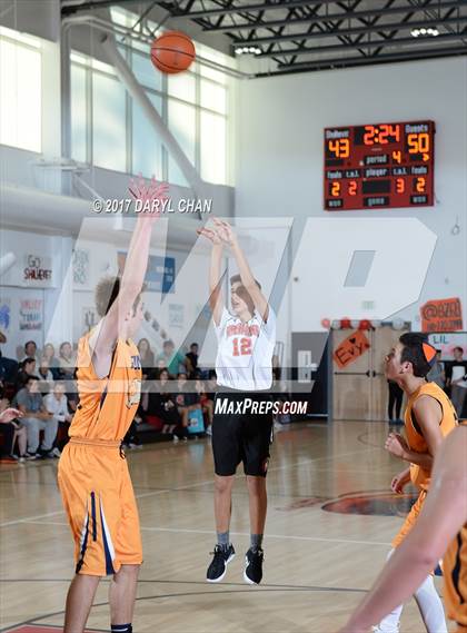 Thumbnail 2 in Shalhevet Black vs Northwest Yeshiva High School (Steve Glouberman Tournament) photogallery.