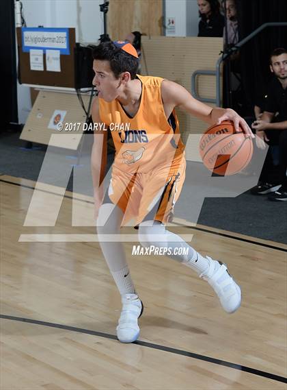 Thumbnail 3 in Shalhevet Black vs Northwest Yeshiva High School (Steve Glouberman Tournament) photogallery.
