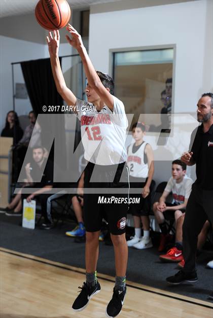 Thumbnail 3 in Shalhevet Black vs Northwest Yeshiva High School (Steve Glouberman Tournament) photogallery.