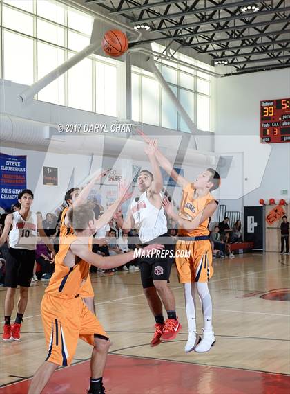 Thumbnail 3 in Shalhevet Black vs Northwest Yeshiva High School (Steve Glouberman Tournament) photogallery.