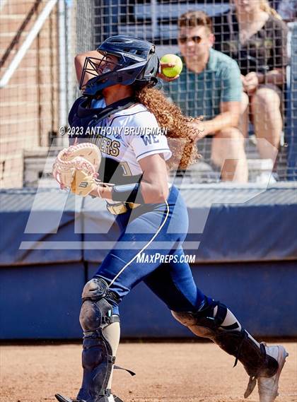 Thumbnail 1 in Ponderosa vs. Central Catholic (CIF SJS D3 Final - Game Photos) photogallery.