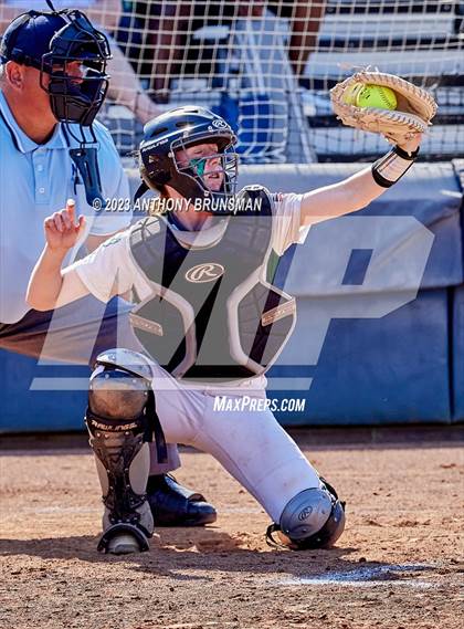 Thumbnail 1 in Ponderosa vs. Central Catholic (CIF SJS D3 Final - Game Photos) photogallery.