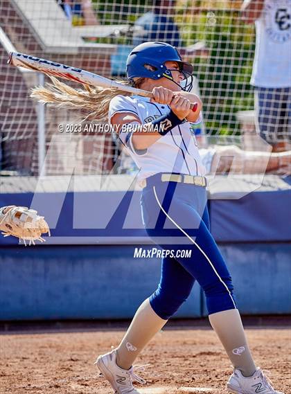 Thumbnail 3 in Ponderosa vs. Central Catholic (CIF SJS D3 Final - Game Photos) photogallery.
