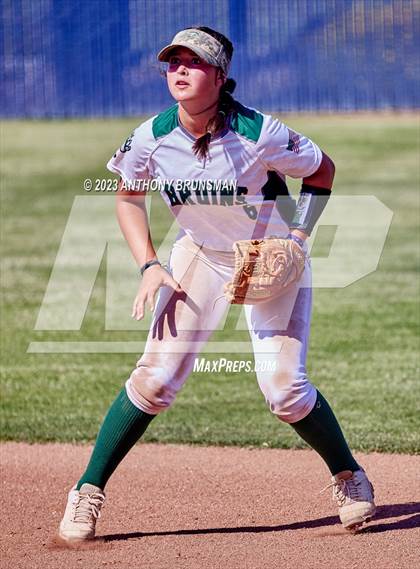 Thumbnail 2 in Ponderosa vs. Central Catholic (CIF SJS D3 Final - Game Photos) photogallery.
