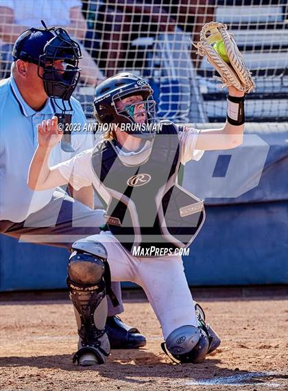 Thumbnail 2 in Ponderosa vs. Central Catholic (CIF SJS D3 Final - Game Photos) photogallery.