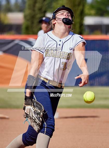 Thumbnail 3 in Ponderosa vs. Central Catholic (CIF SJS D3 Final - Game Photos) photogallery.