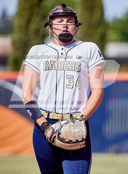 Thumbnail 2 in Ponderosa vs. Central Catholic (CIF SJS D3 Final - Game Photos) photogallery.