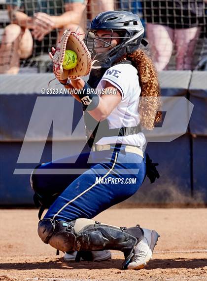 Thumbnail 3 in Ponderosa vs. Central Catholic (CIF SJS D3 Final - Game Photos) photogallery.