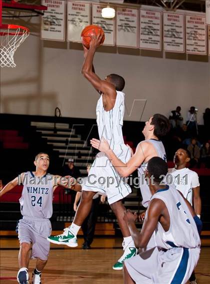 Thumbnail 1 in Berkner [L. V.] vs Nimitz (CFB Invitational) photogallery.