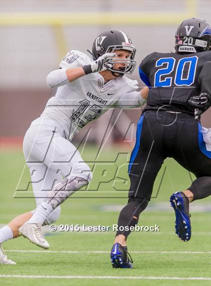 Thumbnail 1 in Vandegrift vs. Vela (UIL 5A Regional Playoffs) photogallery.