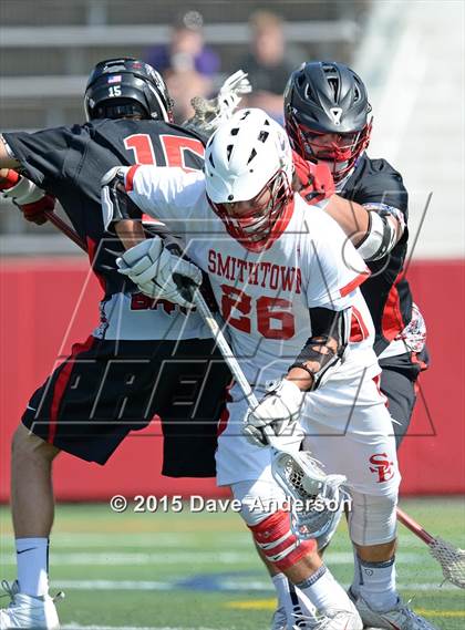Thumbnail 3 in Syosset vs. Smithtown East (NYSPHSAA Class A Regional Final) photogallery.