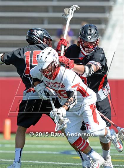 Thumbnail 1 in Syosset vs. Smithtown East (NYSPHSAA Class A Regional Final) photogallery.