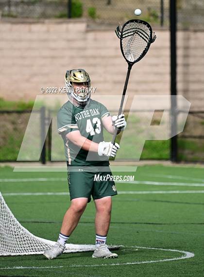 Thumbnail 3 in Notre Dame, WH @ Fairfield Prep (SCC Semifinal) photogallery.