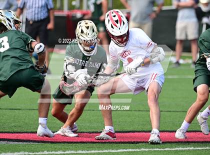Thumbnail 1 in Notre Dame, WH @ Fairfield Prep (SCC Semifinal) photogallery.