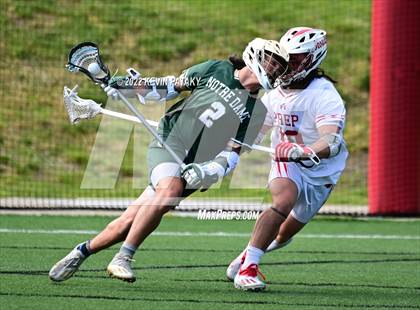 Thumbnail 2 in Notre Dame, WH @ Fairfield Prep (SCC Semifinal) photogallery.