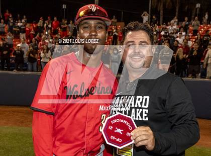 Thumbnail 1 in JSerra Catholic vs. Harvard-Westlake (CIF SS DIV 1 Championship) photogallery.