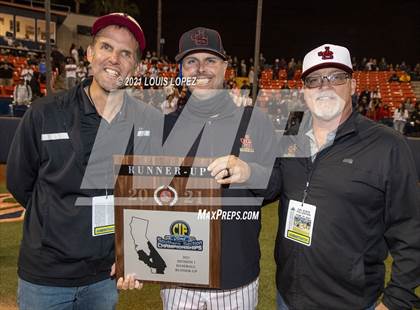 Thumbnail 2 in JSerra Catholic vs. Harvard-Westlake (CIF SS DIV 1 Championship) photogallery.