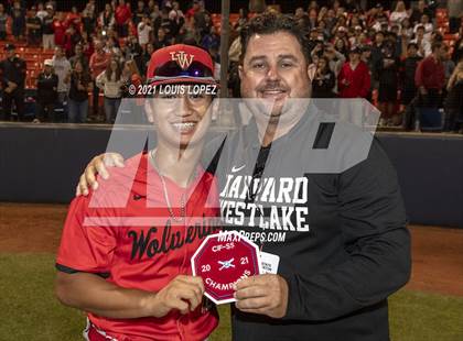 Thumbnail 1 in JSerra Catholic vs. Harvard-Westlake (CIF SS DIV 1 Championship) photogallery.