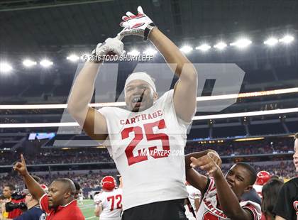 Thumbnail 2 in Wylie vs. Carthage (UIL 4A Division 1 Final) photogallery.