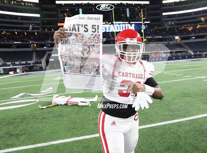Thumbnail 3 in Wylie vs. Carthage (UIL 4A Division 1 Final) photogallery.