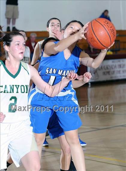 Thumbnail 1 in Canyon vs San Marino (La Canada Tournament) photogallery.