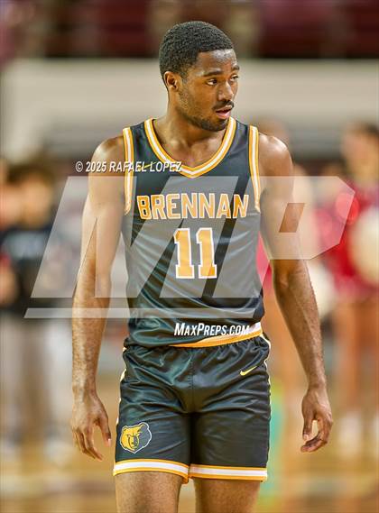 Thumbnail 2 in Brennan vs. Bellaire (UIL 6A D1 Basketball Semifinal) photogallery.