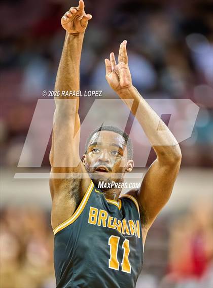 Thumbnail 3 in Brennan vs. Bellaire (UIL 6A D1 Basketball Semifinal) photogallery.