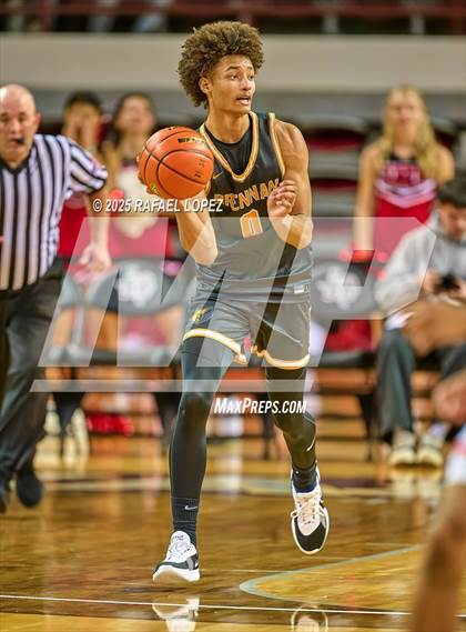 Thumbnail 2 in Brennan vs. Bellaire (UIL 6A D1 Basketball Semifinal) photogallery.
