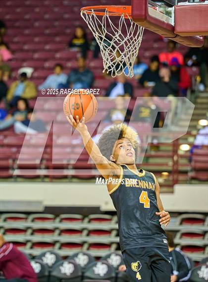 Thumbnail 1 in Brennan vs. Bellaire (UIL 6A D1 Basketball Semifinal) photogallery.