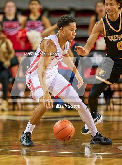 Thumbnail 3 in Brennan vs. Bellaire (UIL 6A D1 Basketball Semifinal) photogallery.