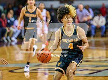 Thumbnail 2 in Brennan vs. Bellaire (UIL 6A D1 Basketball Semifinal) photogallery.